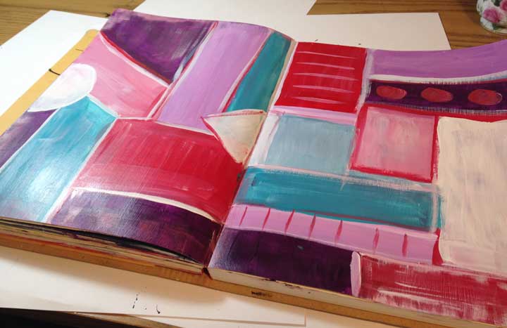 Block By Block: Art Journal Pages for Busy People - Artjournalist