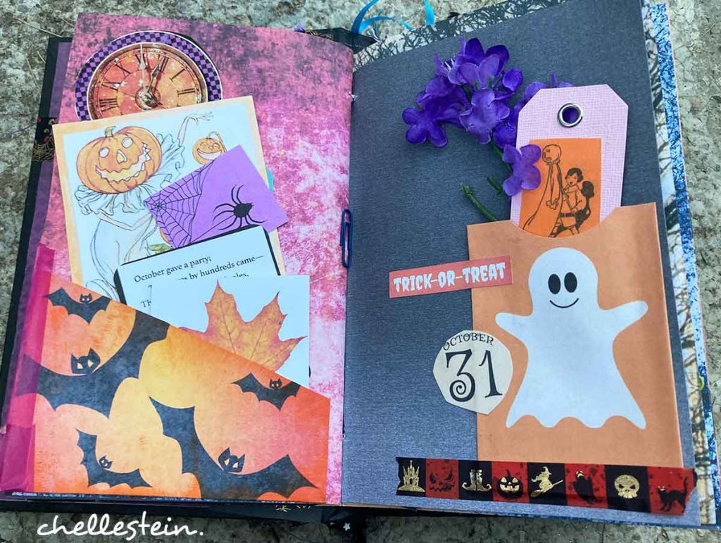 Halloween Junk Journal Flip-Through - Artjournalist