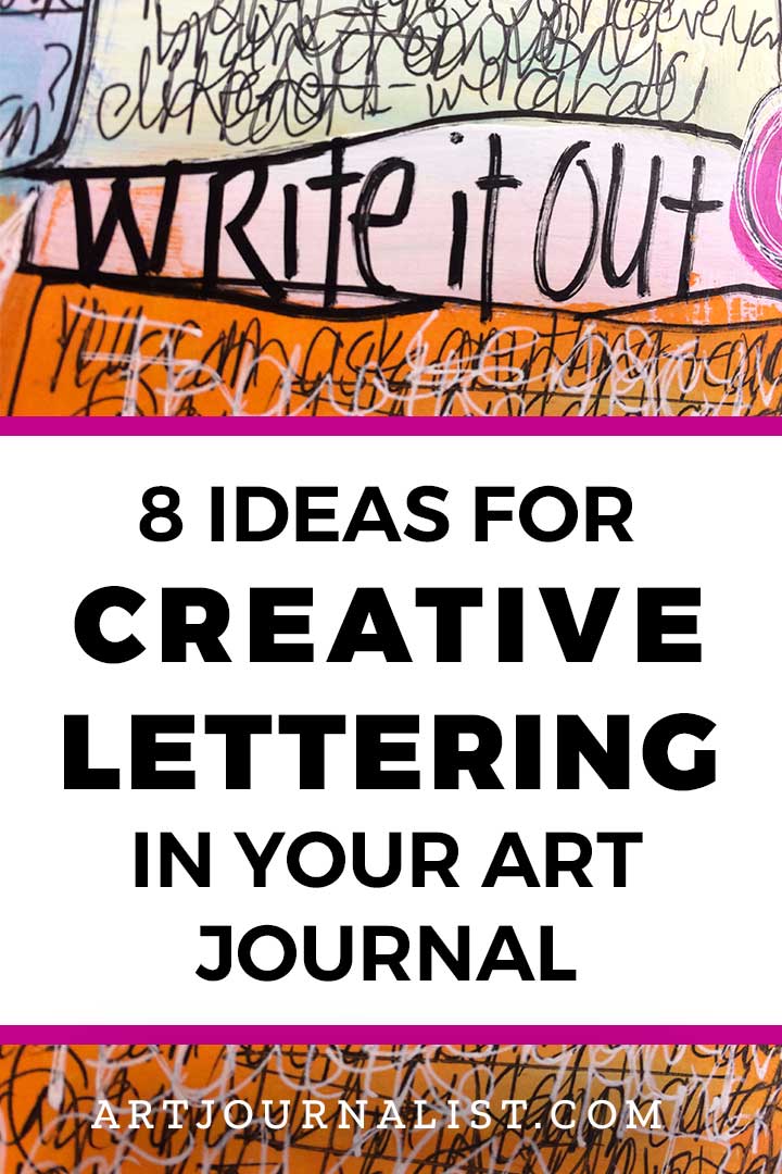 Lettering Ideas for Art Journaling