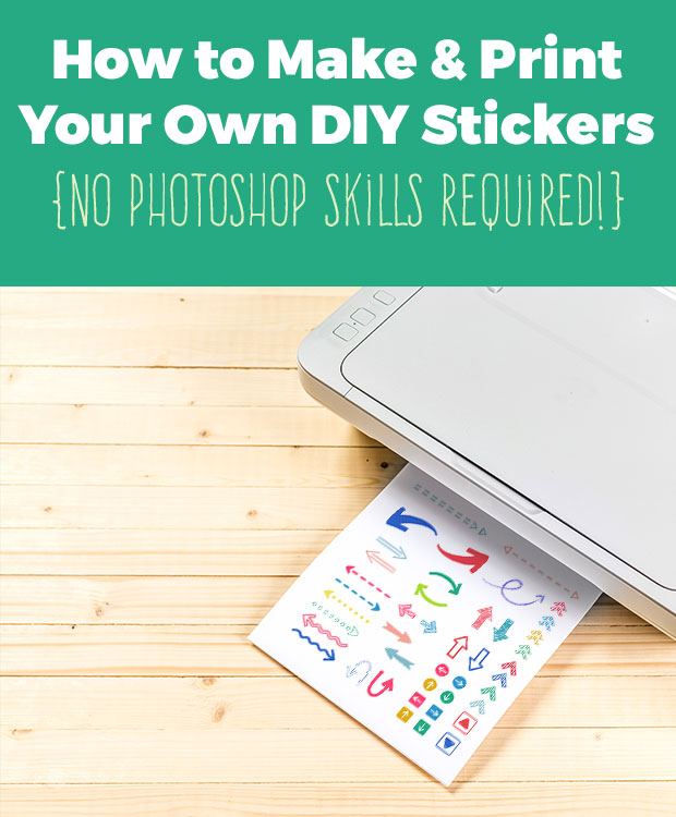 how to make your own stickers diy