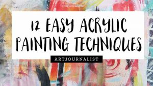 acrylic painting techniques