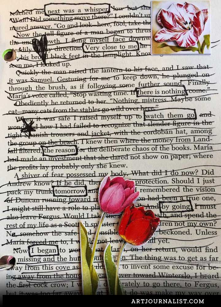 found poetry page