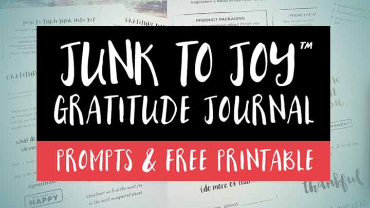 45 Gratitude Journal Prompts & Free Printable