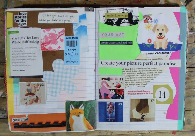 How to Make a Glue Book {And FlipThrough Video} Artjournalist