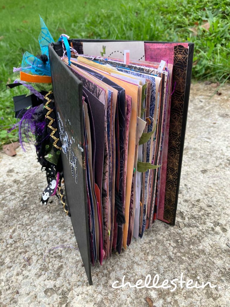 halloween junk journal